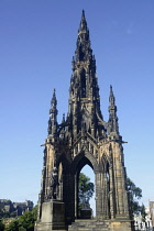 Scotland, Edinburgh, the Scott Monument.