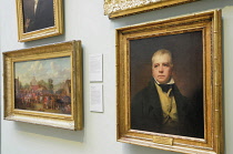 Scotland, Edinburgh, Scottish National Portrait Gallery, 'Sir Walter Scott' by Henry Raeburn 1822.