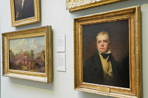 Scotland, Edinburgh, Scottish National Portrait Gallery, 'Sir Walter Scott' by Henry Raeburn 1822.