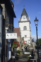 Scotland, Edinburgh, South Queensferry, village street.