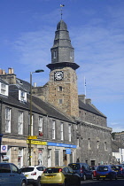 Scotland, Edinburgh, Musselburgh, Tollbooth on the High St.