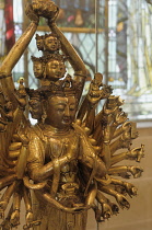 Scotland, Glasgow, St Mungo Museum of Religious Life and Art, The 18th Century Bodhisattva Avalokitwshvara.