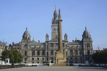 Scotland, Glasgow, City Centre, George Square.
