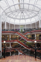 Scotland, Glasgow, City Centre, interior of Princes Square.