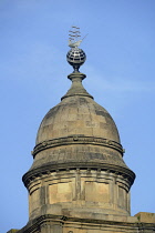 Scotland, Glasgow, City Centre, George Square, Merchants House, dome detail.