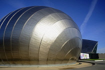 Scotland, Glasgow, West End, Glasgow Science Centre, IMAX centre.