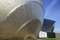 Scotland, Glasgow, West End, Glasgow Science Centre, IMAX centre.