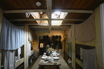 Scotland, Glasgow, West End, The Tall Ship, crew quarters.