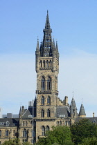 Scotland, Glasgow, West End, Glasgow University.