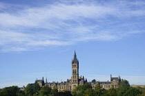 Scotland, Glasgow, West End, Glasgow University.