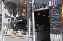 Scotland, Glasgow, West End, Byres Road, George Mewes cheesemonger.