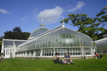 Scotland, Glasgow, West End, Botanic Gardens, the Kibble Palace.