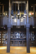 Scotland, Glasgow, Mackintosh Glasgow, Glasgow School of Art 'The Mack', The Library.