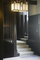 Scotland, Glasgow, Mackintosh Glasgow, The Hill House, entrance hall.