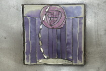 Scotland, Glasgow, Mackintosh Glasgow, The Hill House, main bedroom, rose tile.