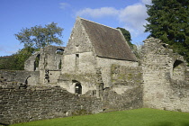 Scotland, Loch Lomond, Priory of Inchmahome, 12thC ruins of Augustinian priory.