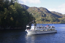 Scotland, Loch Lomond, Loch Katrine, pleasure boat.