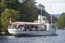 Scotland, Loch Lomond, Loch Katrine, pleasure boat.