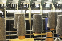 Scotland, Clyde Valley, New Lanark, wool bobbins.