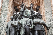 Turkey, Istanbul, Republic Monument, designed by Pietro Canonica, Taksim Square.