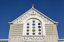 Greece, Pyrgi, Dormition of the Virgin Mary Church, also known as Assumption of Mary Orthodox Church.