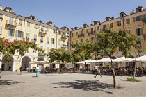 France, Nice, Place Garibaldi, Garibaldi Square.
