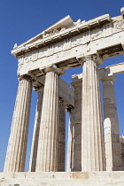 Greece, Attica, Athens, The Parthenon, at the Acropolis.