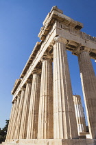 Greece, Attica, Athens, The Parthenon, at the Acropolis.