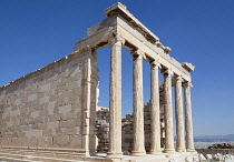 Greece, Attica, Athens, The Erechtheion, at the Acropolis.
