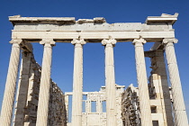 Greece, Attica, Athens, The Erechtheion, at the Acropolis.