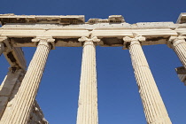 Greece, Attica, Athens, The Erechtheion, at the Acropolis.