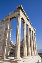 Greece, Attica, Athens, The Erechtheion, at the Acropolis.