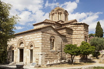 Greece, Attica, Athens, Church of the Holy Apostles, also known as Holy Apostles of Solaki, Ancient Agora of Athens.