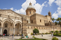 Italy, Sicily, Palermo, The Cathedral.