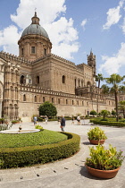 Italy, Sicily, Palermo, The Cathedral.