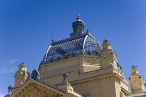 Croatia, Zagreb, Old town, Park Josipa Jurja Strossmayera, Umjetnicki Art pavilion.