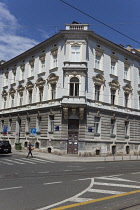 Croatia, Zagreb, Old town, Mihanoviceva Street.