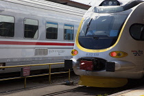 Croatia, Zagreb, Old town, Glavni kolodvor main railway station.