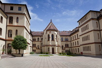 Croatia, Zagreb, Old town, Nadbiskupsko bogoslovno Archdiocesan seminary.