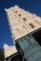 India, Tamil Nadu, Kanniyakumari, Cape Comorin, Hindu Temple in Kanniyakumari, Cape Comorin, .