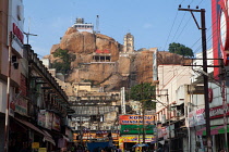 India, Tamil Nadu, Tiruchirappalli, Trichy, The Rock Fort at Tiruchirappalli, Trichy, .