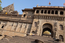 India, Madhya Pradesh, Maheshwar, Ahilya Fort in Maheshwar.