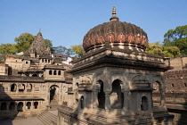 India, Madhya Pradesh, Maheshwar, The inner complex at Ahilya Fort in Maheshwar.