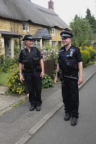 Law & Order, Police, Thames Valley officers walking the beat.