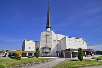 Ireland, County Mayo, Knock Shrine, Knock Basilica.