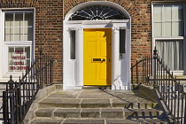 Ireland, County Limerick, Limerick City, Georgian Limerick, Colourful doorway.