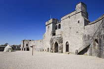 Ireland, County Limerick, Limerick City, St Johns Castle, the Courtyard.