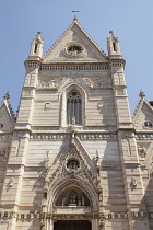 Italy, Campania, Naples, Naples Cathedral, Cattedrale Di San Gennaro, Via Duomo.