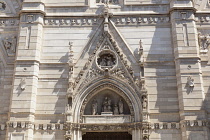 Italy, Campania, Naples, Naples Cathedral, Cattedrale Di San Gennaro, Via Duomo.