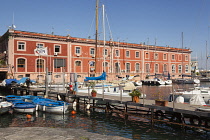 Italy, Campania, Naples, Lega Navale Italiana, Italian Naval League building.